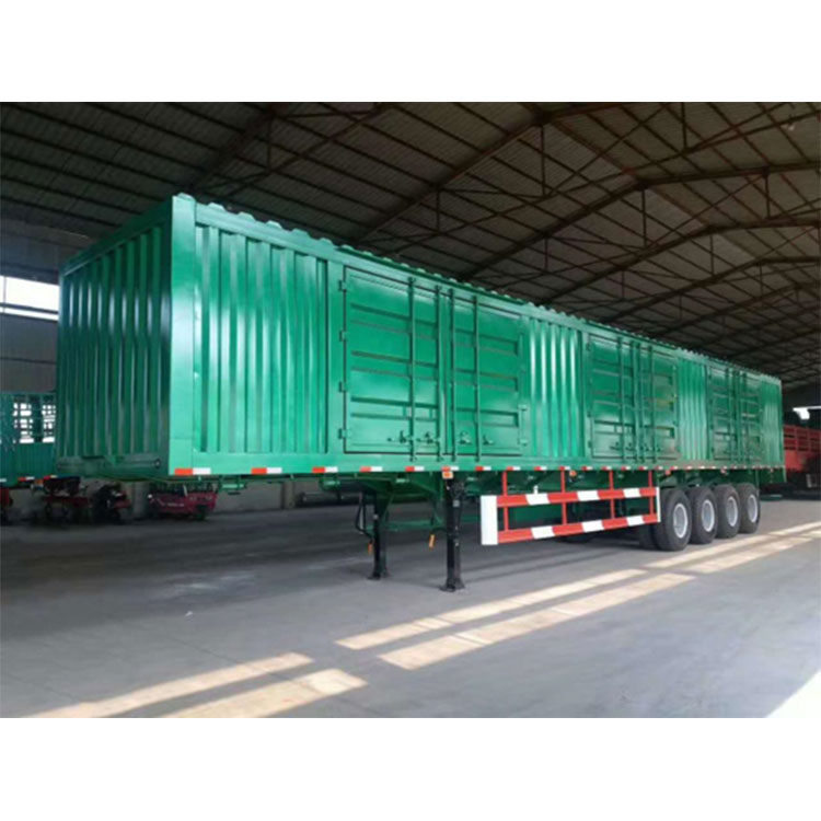 Waar worden vier Axle Van Semi Trailers gebruikt?